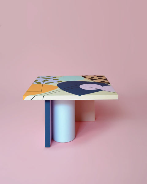 Design forward and beautiful lowtable for your home interior. Nortstudio and Studio Proba have joined forces to create a collection of one-of-a-kind tables that reflect their mutual passions for vibrant color, unique composition, and high-quality craftsmanship. Furniture that adds value to every modern and contemporary home and interior.