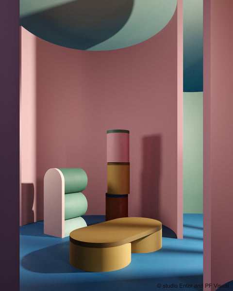 stool FORM - colorful modern contemporary seating – nortstudio-shop