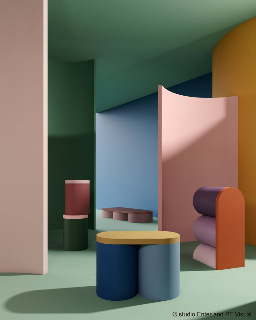 stool FORM - colorful modern contemporary seating – nortstudio-shop