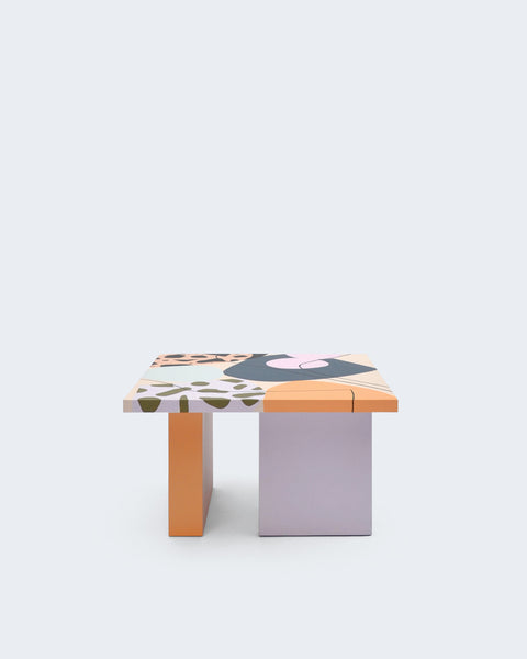 Design forward and beautiful lowtable for your home interior. Nortstudio and Studio Proba have joined forces to create a collection of one-of-a-kind tables that reflect their mutual passions for vibrant color, unique composition, and high-quality craftsmanship. Furniture that adds value to every modern and contemporary home and interior.